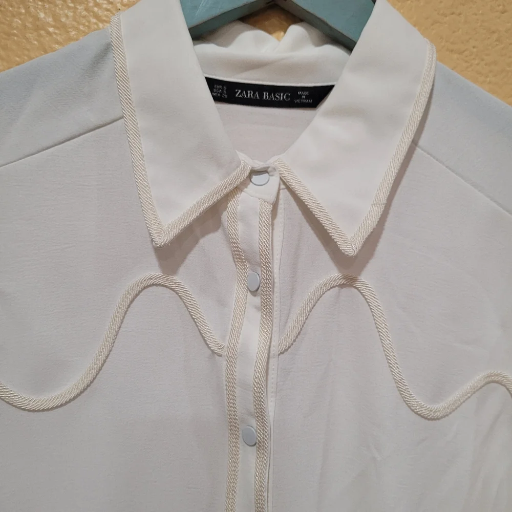 Zara trafaluc  shirt  long sleeve - Picture 4 of 9